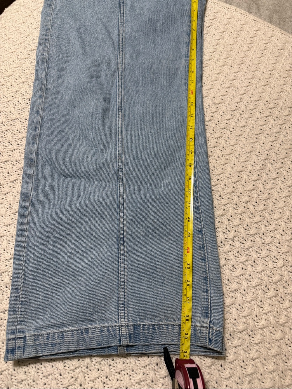 Madewell Belted Baggy Jeans 32 - Picture 6 of 9